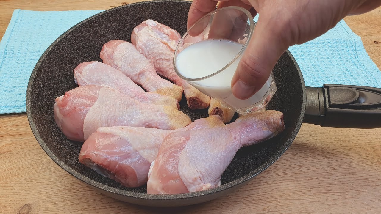 Ich koche Hähnchen auf diese Weise, ein schnelles Hähnchen Rezept, das Sie noch nicht gekocht