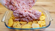 Schnelles und einfaches Rezept für ein großartiges Abendessen, köstliches Kartoffel Rezept