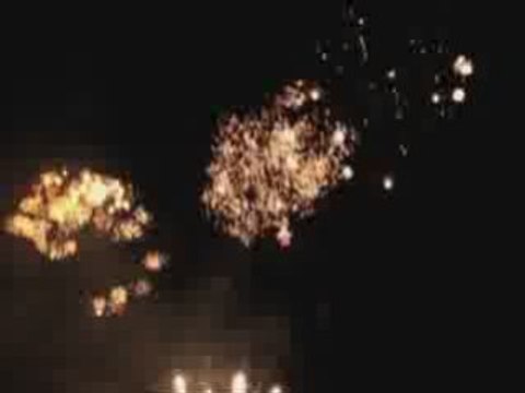 13 juillet 2008 feu d'artifice à Levallois