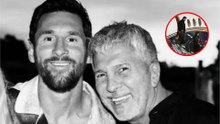 Lionel Messi y Antonella Roccuzzo arriban a Argentina, Rosario para el funeral de Jorge Messi