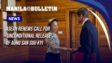 ASEAN renews call for 'unconditional release' of Aung San Suu Kyi