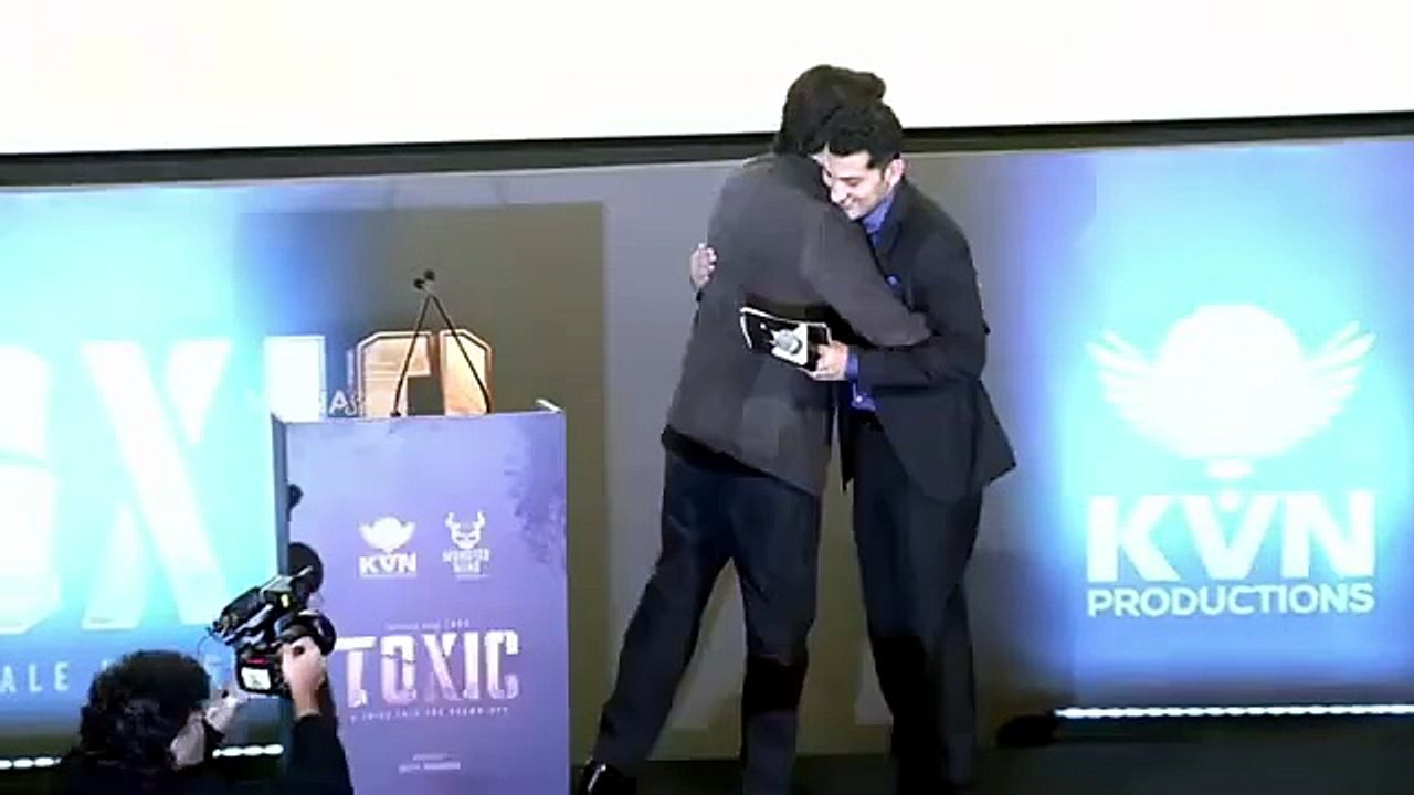 Rocking Star Yash Superb Speech 🔥 @ TOXIC Movie Trailer Launch Event