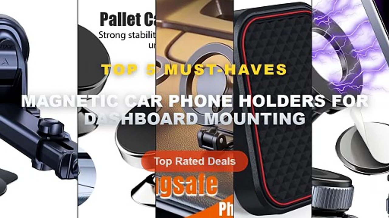 Top 5 Best Magnetic Car Phone Holders For Dashb...