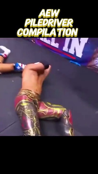 AEW Piledriver Compilation #wwe #aew #prowrestling #fyp