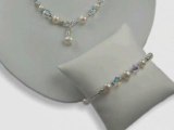 Swarovski crystal bridal jewelry