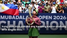 Who is Alex Eala’s next opponent, Belinda Bencic? | GMA News Feed