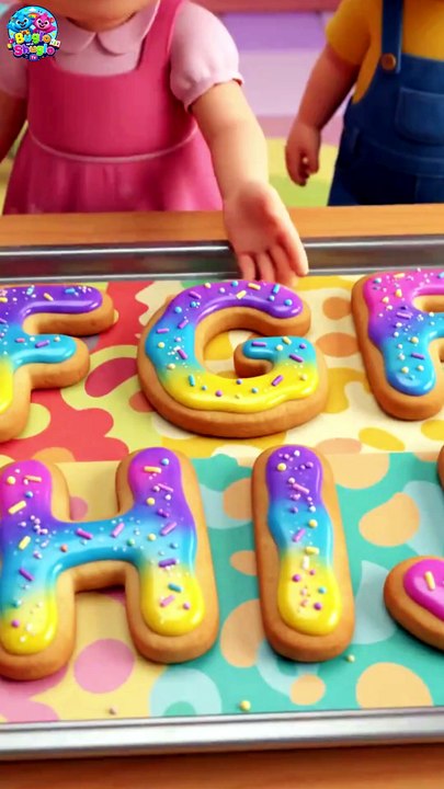 🍪✨ ABC Cookies! Learn A to Z with Yummy Alphab...
