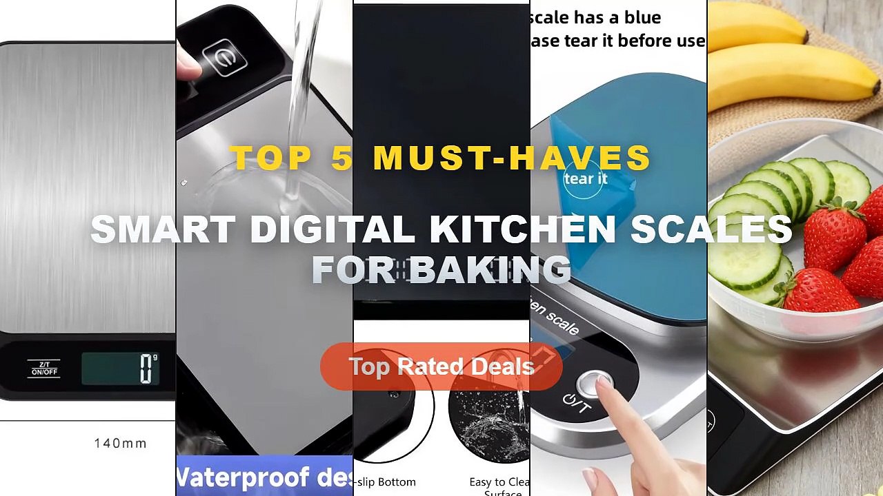 Ultimate Guide to the Best Smart Digital Kitchen Scales For Baking - Kitchen Electronic Digital Scales 5 15Kg/1g Weighs ...