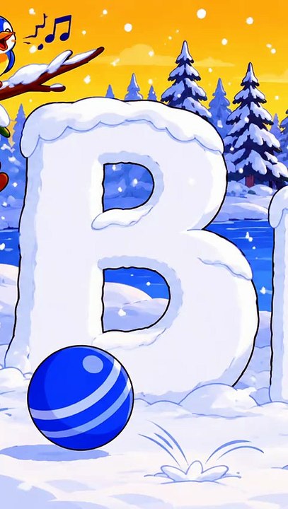 Buchstabe B – Englisches Alphabet für Kinder - North Dakota Fairytales