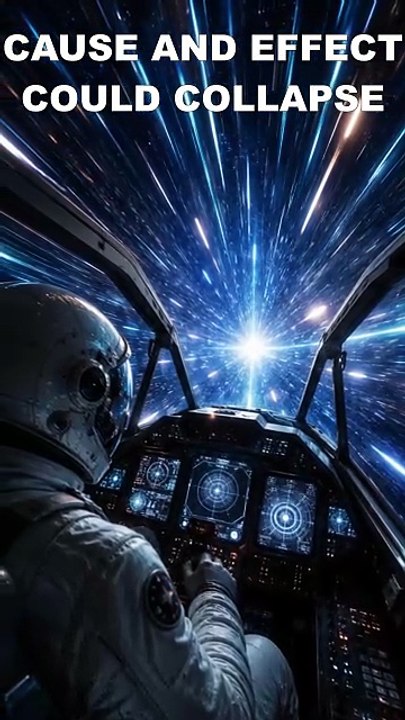 What if humans could travel faster than the speed of light? 🤯