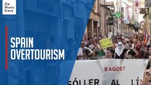 Locals protest against overtourism in Spain's Mallorca
