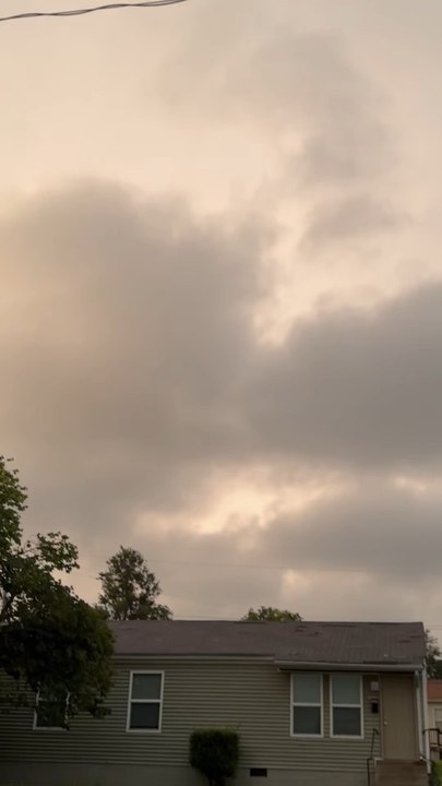 A cloudy day