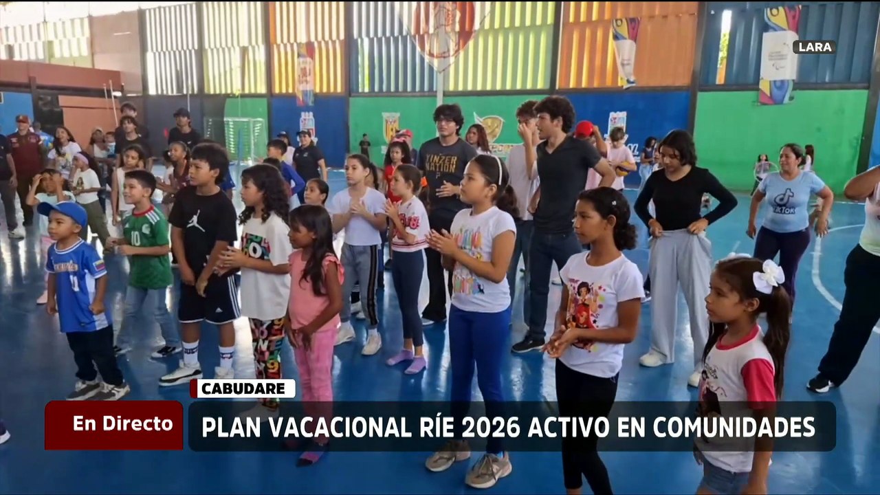 Plan Vacacional Venezuela Ríe lleva alegría y momentos inolvidables a miles de niños larenses
