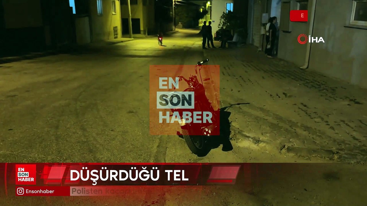 Polisten kaçarken düşürdüğü telefonu yakayı ele verdi, ehliyetsiz sürücüye 88 bin TL ceza kesildi