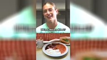 Putellas gives her verdict on English breakfast