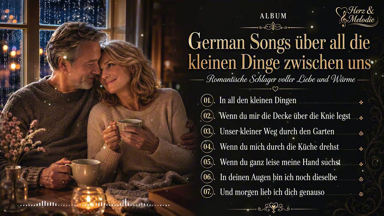 German Songs über all die kleinen Dinge zwischen uns | Romantische Schlager voller Liebe und Wärme