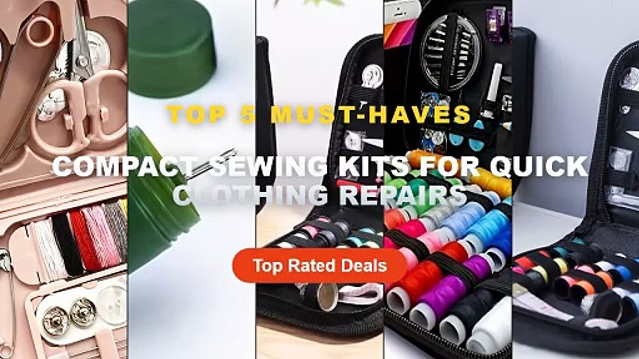 Don't Buy Compact Sewing Kits For Quick Clothin...