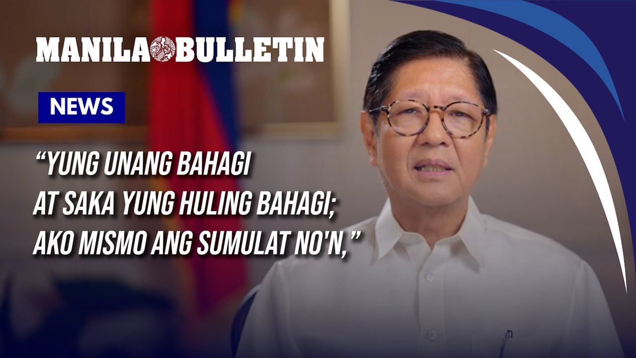 FULL: Marcos reveals he wrote the first and last part of his 5th SONA
