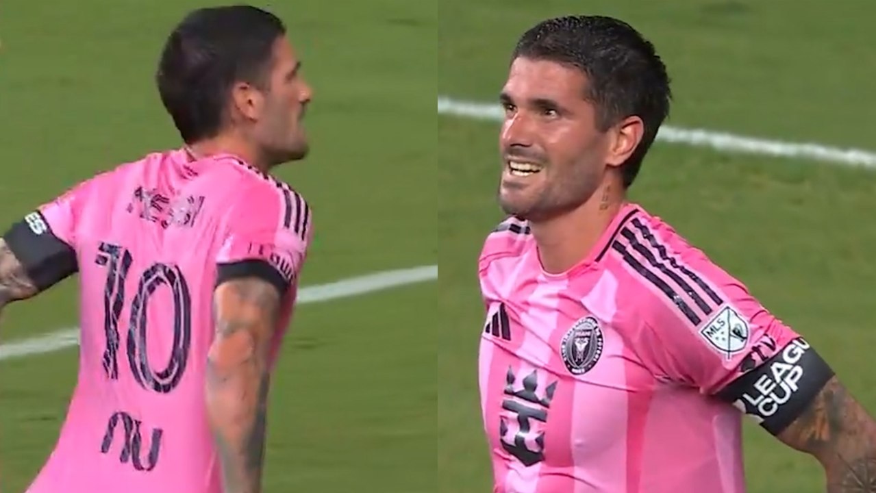 Rodrigo De Paul marca el primer gol y rinde homenaje a su amigo Leo Messi y a su familia 