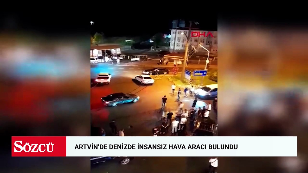 Artvin'de denizde insansız hava aracı bulundu