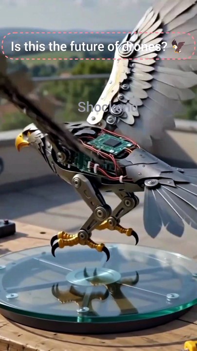 This Bionic Eagle Drone is Pure Sci-Fi! 🦅🤖