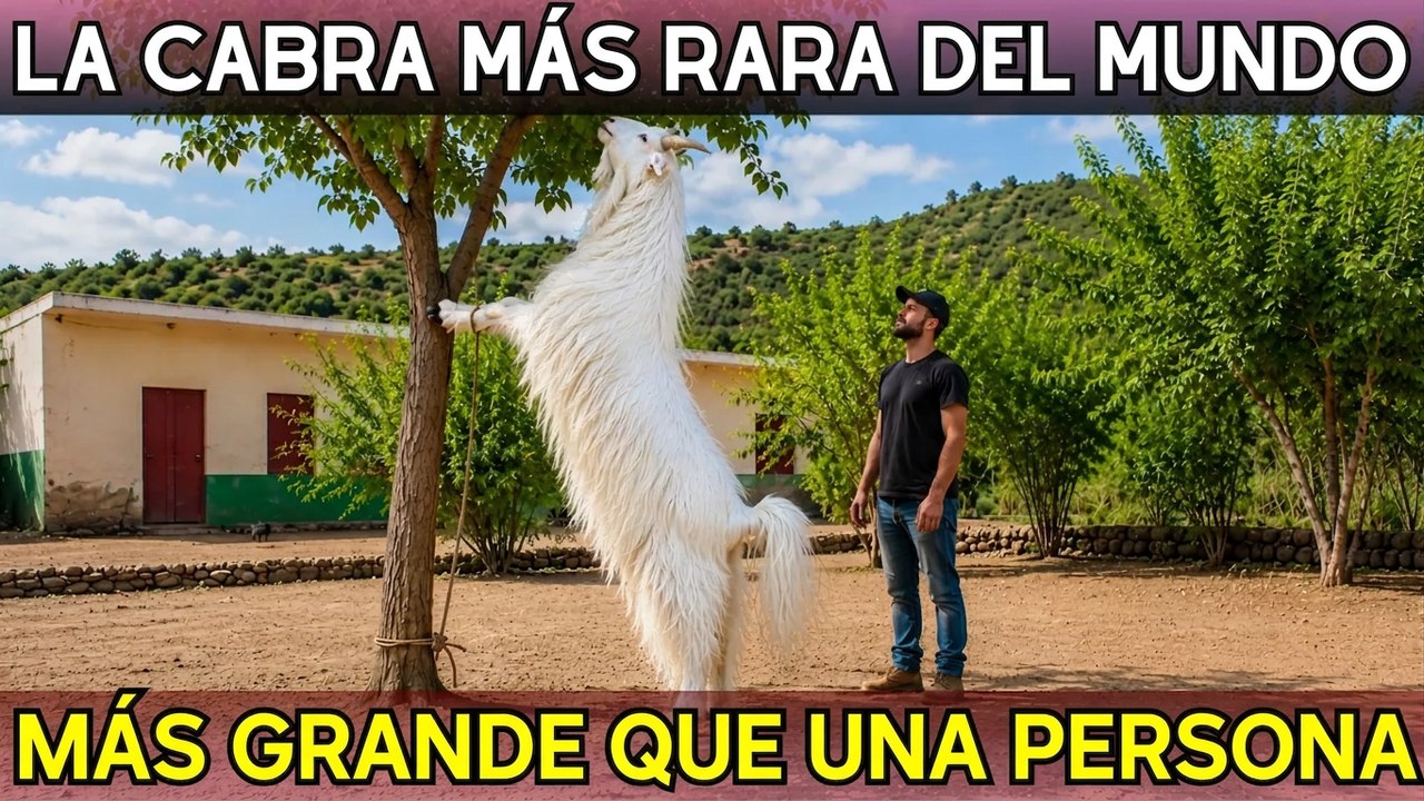 15 razas de cabras y ovejas más extrañas y raras del mundo