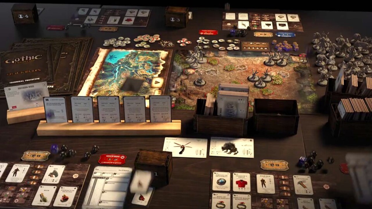 Gothic als Brettspiel: A Shadow's Quest ist zurück - Die neue Crowdfunding-Kampagne startet im September