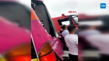 İstanbul'da yolcu otobüsü İETT otobüsüne çarptı; yaralılar var!