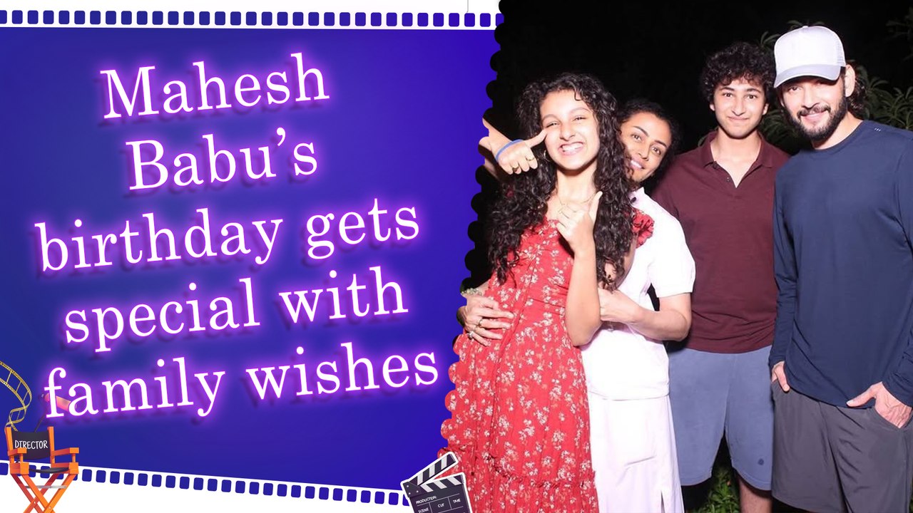 Namrata Shirodkar pens heartfelt birthday note for husband Mahesh Babu, says "We love you so much"