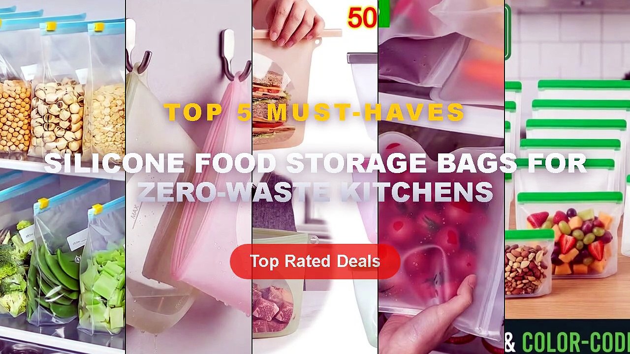Don't Buy Silicone Food Storage Bags For Zero Waste Kitchens Before Watching This! - Potato Onion Garlic Storage Bag Dur...