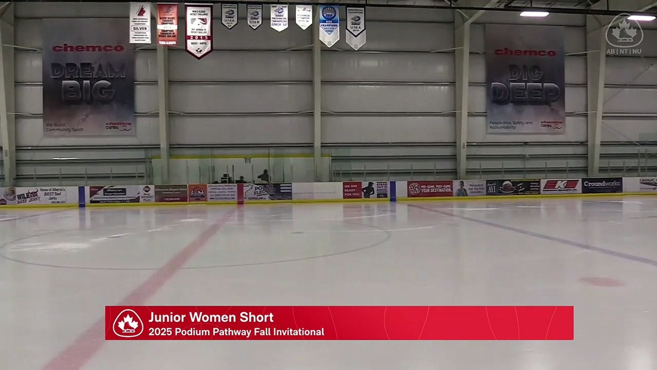 Junior Women Short Program - Chemco Rink - 2025 Podium Pathway Fall ...
