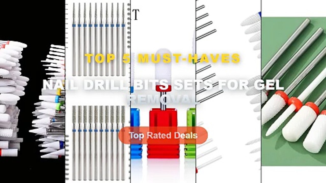 Best Nail Drill Bits Sets For Gel Removal on AliExpress | Review - 2/6Pcs Ceramic Nail Polishing Bits Set Nail Drill Bit...