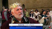 Sale a escena el pasado medieval de Olite