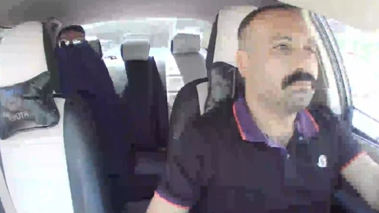 Çarşaf giyip husumetlisini vuran şüpheli, takside yakalandı