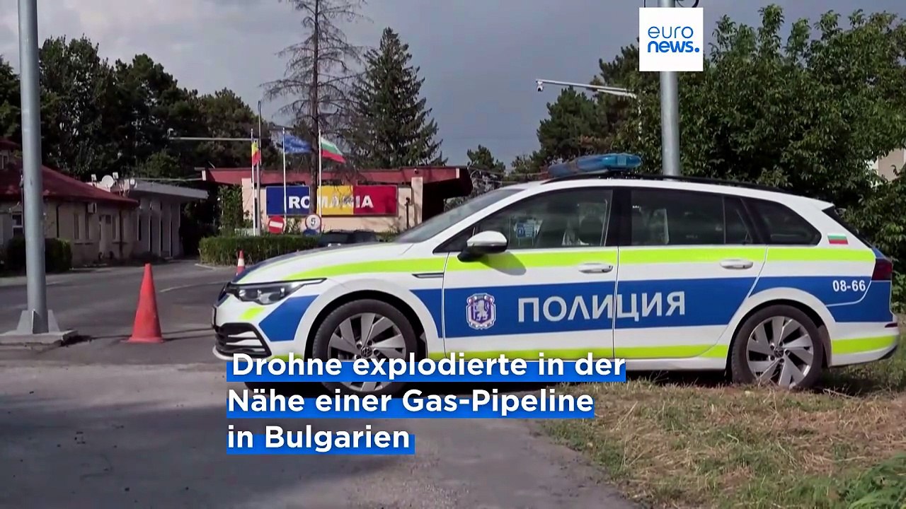 Bulgarien: Drohne explodiert nahe Pipeline – Ukraine weist Angriffsvorwurf zurück