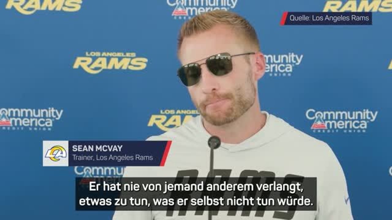 'Es gab keine Schwächen': McVay mit viel Lob für Rückkehrer Donald