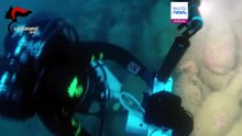 Scoperto relitto romano con centinaia di anfore al largo della Sicilia