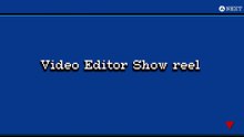 Video Showreel Editor-Motion Graphic