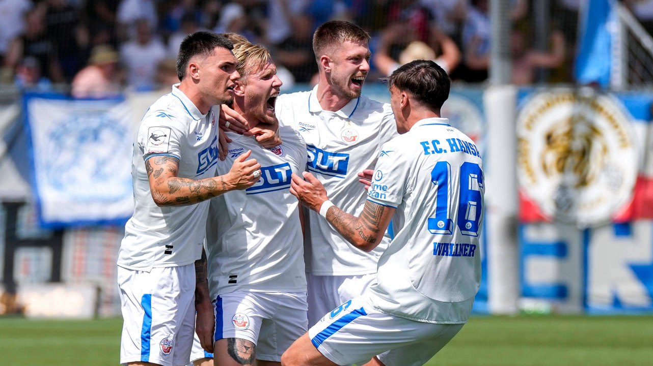 Drei Traumtore in Hoffenheim: Rostock jubelt über 3:2-Sieg