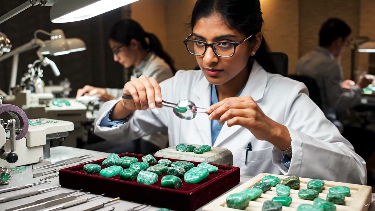 Emerald Factory Why a Cracked Stone Costs
