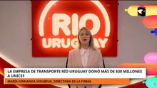 La empresa de transporte Río Uruguay donó más de $30 millones a UNICEF