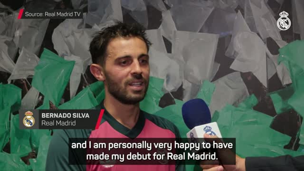 'It's been tough' - Silva makes Real Madrid debut