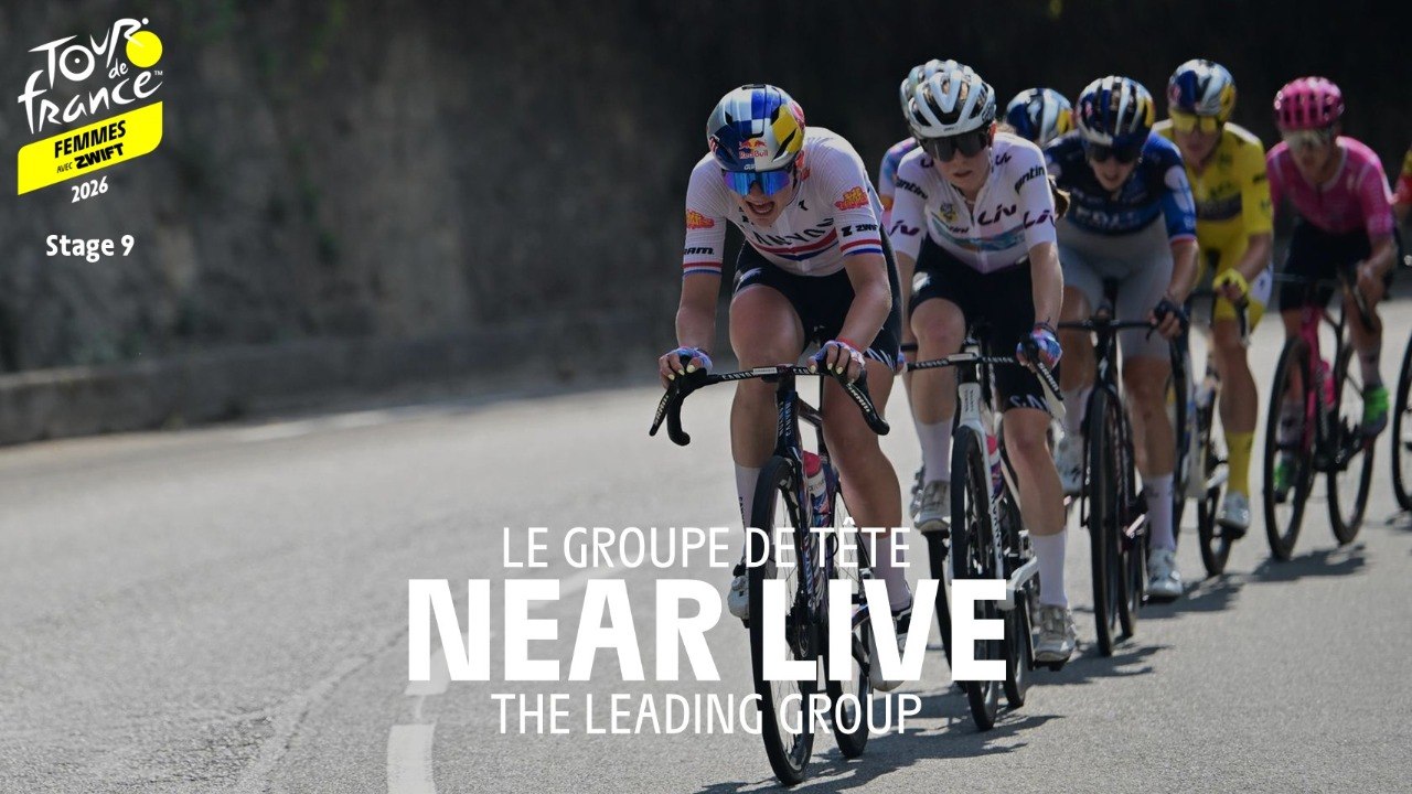 The leading group - Stage 9