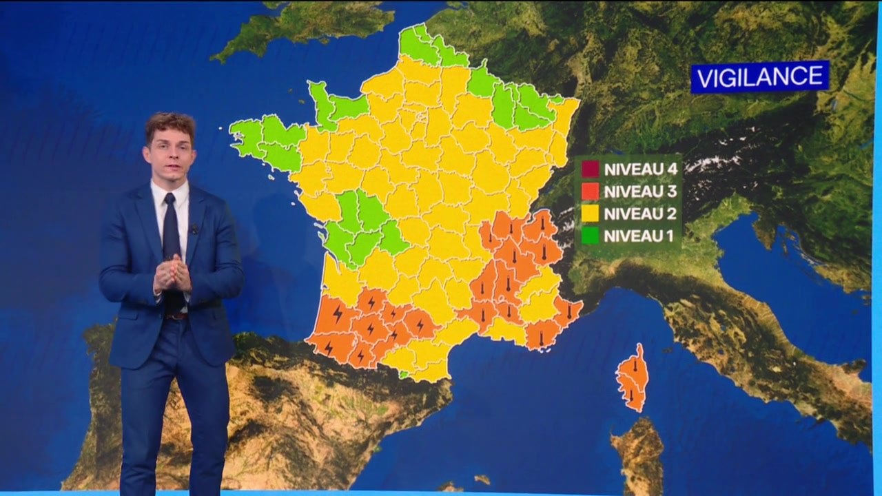 La météo pour ce lundi 10 août 2026