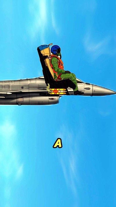 What ACTUALLY Happens When pilot Eject? 🚀 #shorts