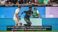 Vinicius Jr. contract extension 'a joy for us all' - Mourinho