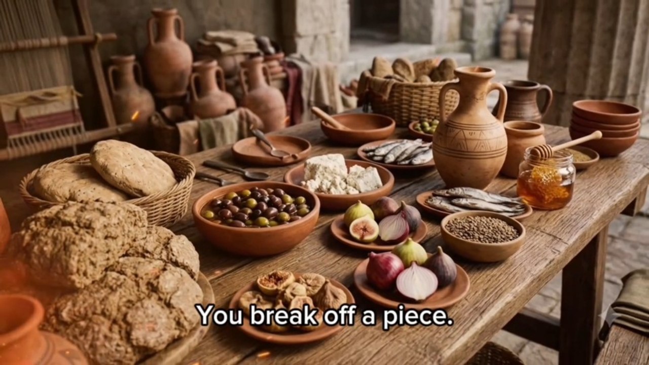 How Ancient Greeks Really Ate Every Day | Boring History for Sleep