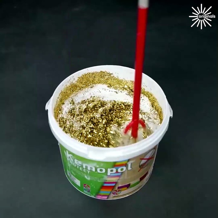 If you ever want glitter walls, this hack is for you!