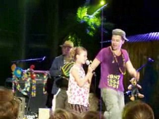 Christophe Maé et Ella Martichon- Antibes Live2008