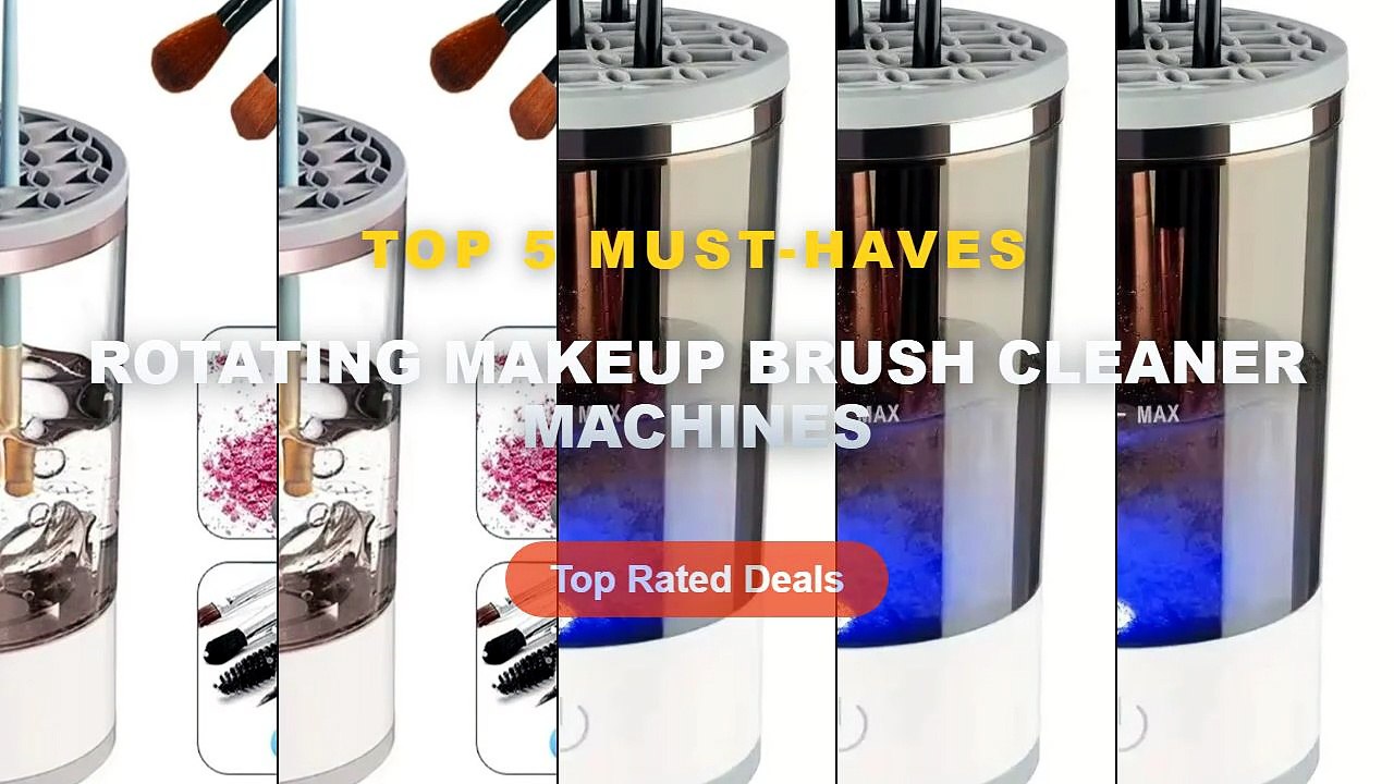Don't Buy Rotating Makeup Brush Cleaner Machines Before Watching This! - New Automatic Electric Rotating Makeup Brush Cl...